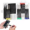Uhngw Set di cacciaviti magnetici di precisione, set di cacciaviti magnetici piccoli,16 cacciaviti magnetici piccoli | Set di cacciaviti Kit di punte per strumenti di riparazione, Kit di strumenti per