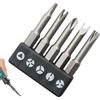 Generic Set di cacciaviti a forma di speciale, a croce interna a tre punte a forma di Y, a forma di Y, set di punte per cacciavite irregolari, accessori per trapano in acciaio legato al cromo-vanadio, per la