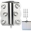 Generico Cerniere per porte con chiusura automatica, cerniere per porte caricate a molla - Cerniera chiudiporta automatica Cerniera di chiusura porta - Cerniere per porte con chiusura automatica, cerniera a mo