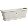 Elho noa balcony trough m - Fioriera per Balcone - Con Serbatoio d'Acqua - Realizzato in Plastica 100% Riciclato - Warm Grey