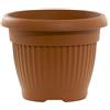 Prosperplast Vaso da fiori 78L Terra 64x64x50 cm, Terracotta