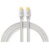 Nedis CCTB60700AL20 Cavo USB 2 m USB 2.0 USB C alluminio (CCTB60700AL20)