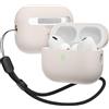 elago Custodia ibrida Elago Liquid con cordino in nylon per AirPods Pro 2 Stone