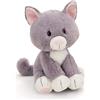 Nici gatto giocattolo seduto grigio 25 cm peluche