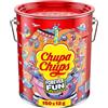 Chupa Chups Latta da 150 Lollipop Gusti Assortiti Lecca Lecca Senza Glutine