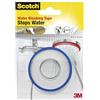 ScotchBlue Scotch Stops Water 4702 Nastro Adesivo per Riparazioni Tubatura o in Ambienti Umidi, Trasparente