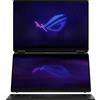 ASUS ROG Zephyrus Duo OLED GX651AR-SR043W Intel Core Ultra 9 386H Intel NPU 32GB NVIDIA GeForce RTX 5070 Ti SSD 2TB ROG Nebula HDR Display 16'' 3K 16:10 120Hz Touchscreen Win11 Home Tastiera retroilluminata RGB