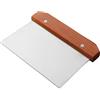 NIDONE Manico in legno Acciaio inossidabile Pasticceria Chopper Scraper Draper Cakele Pizza Pasta Cutter Cutter Tool Utensile da cucina Utensili da cucina