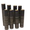 KESOTO 100 Pezzi Capsule Termoretraibili per Bottiglie di Vino Tappi Termosaldabili Copritappi Sigillanti in PVC con Nastro Facile Da Strappare Adatte per