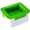 NIWWIN Kit per Tofu - Stampo, Filtro, Colino per Tofu Fatto in Casa - Strumento per Cagliata di Soia Fai da Te - Plastica Con Drenaggio Integrato - per Formaggio e Cucina
