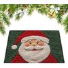 Siuwddee Tappeti Da Bagno Natalizi Per Bagno - 80 X 50 Cm Tappetino Da Babbo Natale Antiscivolo,Tappeto Asciugatura Rapida Decorazione per Casa Cucina Ingresso Soggiorno,Decorazione per Casa
