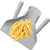 Generic Paletta per patatine, Bagger per patatine fritte - Paletta per friggere | Spatola versatile, spatola per patatine fritte antiscivolo per uso domestico per ristorante di cucina domestica
