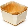 FaisTonGateau - Set di 10 stampi pani-pani in legno Contesse - Stampo da forno in legno con scatola plissettata carta