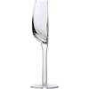 Yidueace 1 Pezzi Bicchieri Tagliati A Metà, Mezzo Bicchiere Di Vino, Bicchiere Da Vino Trasparente Con Manico Lungo, Per Matrimoni Di Compleanno Famiglia E Amici Di Natale, 140ml