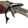 Generico Capotasto Shark per chitarra, Capotasto per chitarra acustica | Morsetto per chitarra in metallo | Fantastico capotasto per chitarra con buona sensazione alla mano, capotasto leggero per chitarra acus