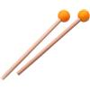Wscwl Bacchette di tamburo in gomma - Bastone di legno - Bacchette per batteria Bacchette per percussioni come tamburi a lingua, glockenspiel, handpan