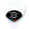 Tiajingzi Plettri per chitarra, accordatore per chitarra acustica, accordatore per chitarra elettrica 2 in 1, clip per accordatura digitale portatile, plettro per chitarra a LED con schermo HD, plettro per