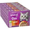Whiskas Duo in buste Pacco misto 48 x 85 g Alimento umido per gatto - Combo classica in Gelatina