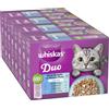 Whiskas Duo in buste Pacco misto 48 x 85 g Alimento umido per gatto - Delizie dell'Oceano in Gelatina