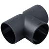 Hellycuche Round Equal T-Piece Plastic Conducting Tee Connettore di Giunzione per Diesel riscaldatore di parcheggio 75 mm/60 mm