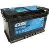 Exide 110 AGM Auto Batteria 80Ah AGM800 EK800