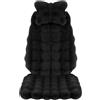 Xiixuuj Set coprisedili per auto, coprisedili per auto invernali, Cuscino per seggiolino auto ispessito in peluche, Cuscino per seggiolino auto traspirante, coprisedili per auto alla moda per guida,