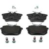 FERODO Kit pastiglie freni Posteriore con segnalatore acustico usura con accessori FDB1095 Compatibilità con SMART FORFOUR 454, VOLVO V40 Station Wagon 645, MITSUBISHI COLT VI Z3A, Z2A