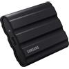 Samsung T7 Shield SSD Portatile da 2TB, USB 3.2 Gen.2, nero, compatibile con Mac, Windows, iPhone, iPad, Android