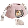 Generico Gabbia da Viaggio per Criceti | Borsa Da Viaggio Per Piccoli Animali | Borsa Portatile Lavabile Per Coniglio Scoiattolo Riccio Criceto Utilizzo Casa Escursioni Viaggi