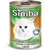 MONGE SIMBA GATTO BOCCONCINI CON SELVAGINA CARTONE 24 PEZZI UMIDO LATTINA 415g