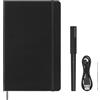 Moleskine Smart Writing Set, Smart Notebook con Smart Pen Inclusa, Taccuino Moleskine Smart, Taccuino Digitale con Pagine a Righe, Nero, Formato Large 13x21 cm