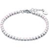 Brand Gioielli Bracciale Donna Acciaio BRAND GIOIELLI collezione TENNIS MAXI Rosa codice 14BR050P-M