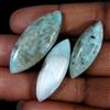 Royal_gems_shop Pietra preziosa sciolta 50,00 ct 100% blu cielo naturale Larimar Marquise...