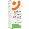 Théa Farma Zaditen oftabak 0,25 mg/ml Collirio 5 ml flacone multidose