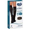 Sauber calze e collant Sauber Linea Uomo 70D Calza Q-Skin Antracite TG. S/M