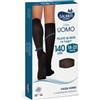Sauber calze e collant Sauber Linea Uomo 140D Calza Q-Skin Nero TG. S/M