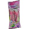 Uragme Satinex 3 Plus Lady Rasoio Trilama - Confezione da 6 Pezzi