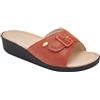 Scholl Calzatura Mango Squared Printed Suede W Rust 39