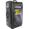 Cressi Moby 2 Trolley Bag - Borsa Trolley Robusta e Spaziosa Ideale per Attivita' Sportive e Viaggi, Nero/Giallo, 110 L, Unisex