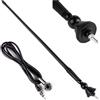 AMIO Antenna universale per auto AMIO Rubber 34cm 5mm adapter ANT02