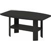 Furinno Tavolini, Espresso, 34.5 x 21.5 x 16.3 Inches 17.5 pounds