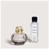 LAMPE BERGER Lampada Catalitica Cofanetto Rosalie Grigio con Flacone 250ml Pétillance Exquise