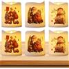 Generic Candele natalizie a LED, confezione da 6 candele natalizie senza fiamma, con interruttori, candele natalizie a batteria, decorazioni natalizie a batteria