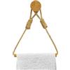Generico Appendino per asciugamani di carta Boho, portarotolo per asciugamani di carta Boho,Porta carta velina in corda montato a parete | Porta asciugamani rustico per cucina bagno, porta carta appendibile
