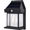 Vesone Lampade da Parete ad energia Solare per Esterni - Lampada da Parete induzione Solare con sensore di Movimento | Lanterna da Parete LED, Luce al tungsteno retrò da Esterno per Giardino