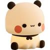 Ancsttu Luce Notturna LED Touch, Silicone Bianca, 10x10x10 cm, Per Bambini e Adulti