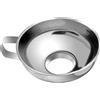 Fancylande - Imbuto per marmellata, in acciaio inox, con manico, per trasferimento di liquidi, fluidi, ingredienti secchi e in polvere, Colorful, Large