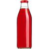 KADAX Bottiglie in Vetro 1L con Tappo a Vite - Bottiglie del Latte vuote da riempire per succhi, Latte, Smoothie e sciroppi, conservazione Alimentare