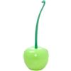 Mwqpgyh 38cm Scopino E Portascopino Per WC Ciliegia Scopettino WC Plastica Scovolino WC Set Spazzolone E Supporto Bagno Merdolino Spazzolino Water Ciliegia Strumento Per Pulizia Toilette, Scopino Per WC