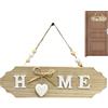 Generic Cartello di benvenuto in legno per l'ingresso della casa, cartello di benvenuto in legno, decorazione per la casa, decorazione da parete